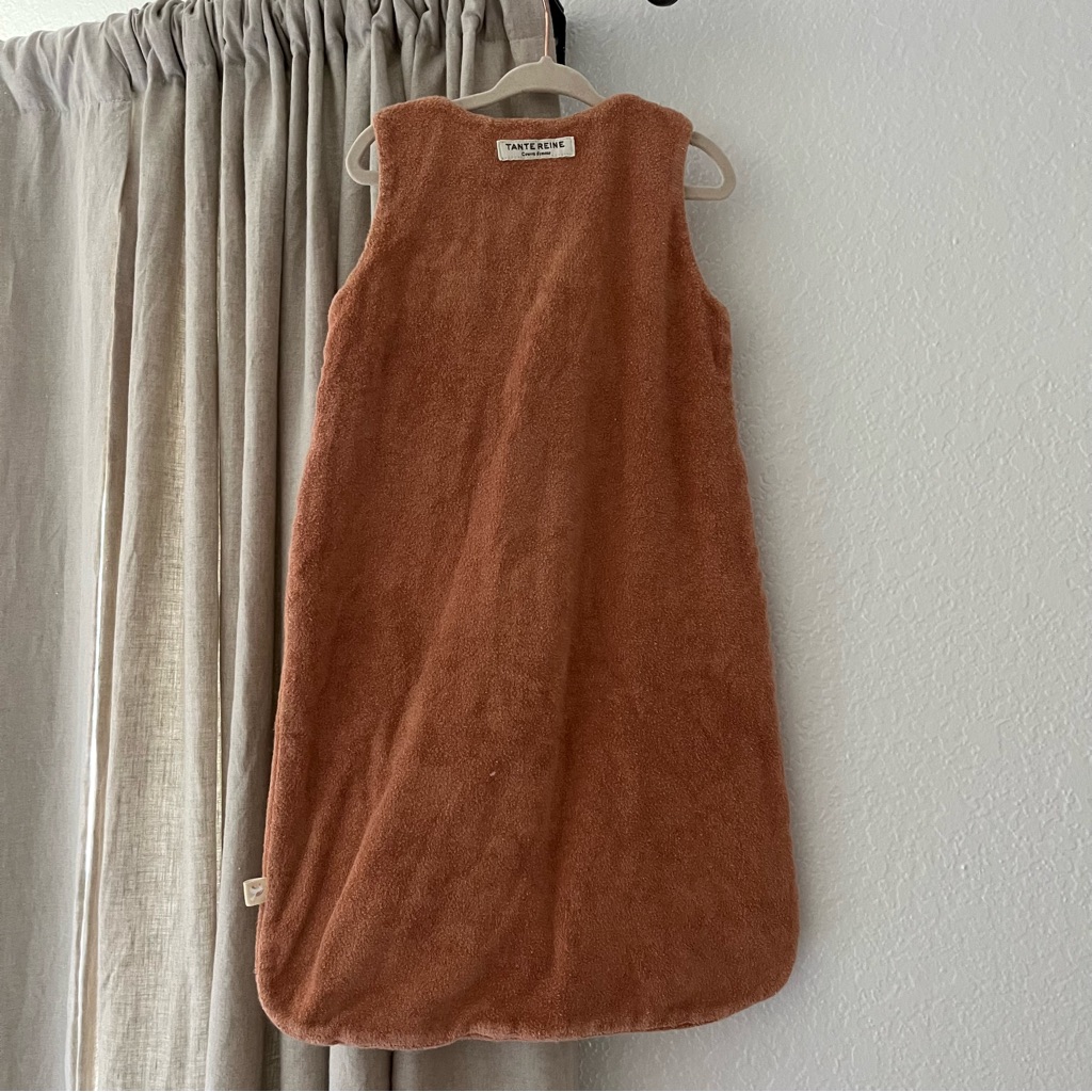 Tante Reine 0-9m Organic Cotton Lightweight Sleeping Bag In Amber — image 5 of 6